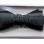 Mads Norgaard Copenhagen Wool Bow Tie Navy Blue Men's