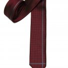 Folkspeare Skinny Tie Red Gray Men's
