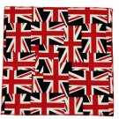 Gascoigne Cotton Pocket Square British Union Jack Flat Men's 9" X 9" Gascoigne Cotton Pocket Square British Union Jack Flat Men's 9" X 9"