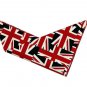 Gascoigne Cotton Pocket Square British Union Jack Flat  Men's 9" X 9"