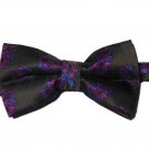 Gascoigne Bow Tie Floral Purple Brown Blue One Size Men's
