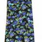 Colorful Cotton Floral Neck Tie Made by Cedar Wood State Narrow Men's