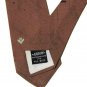 Vintage Arrow Tie Brown Black Green Silk 1950s Short