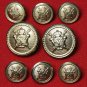Mens Newcastle Blazer Buttons Set Gold Brass