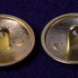 Two Mens Emperor Blazer Buttons Gold Metal Lion & Unicorn