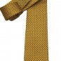 Brooks Brothers Silk Tie Yellow Black White Men's