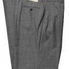 Ralph Lauren Dress Pants Gray Pleated Wool Pleated Men's Size 34