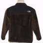Girls North Face Fleece Jacket Brown Black Size Large
