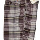 Carhartt Biloxi Shorts Plaid Tan Brown Gray Women's Size 4