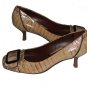 Cole Haan Shoes Heels Tan Brown Leather Women's Size 6.5B