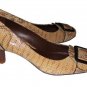 Cole Haan Shoes Heels Tan Brown Leather Women's Size 6.5B