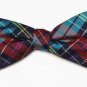 Countess Mara Bow Tie Bow Tie Multi-Color Plaid Silk Blend