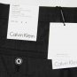 Calvin Klein Dress Pants Gray Checks Flat Front Men's Size 34 X 32