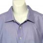 Sid Mashburn Dress Shirt Blue Men's Size 18.5 X 39