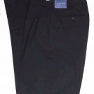 Lands' End Dress Pants Black Flat Front Men's Size 35 Lands' End Dress Pants Black Flat Front Men's Size 35