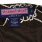 Vineyard Vines Skirt Brown Cream Knotted Ropes Pattern Women's Size 2