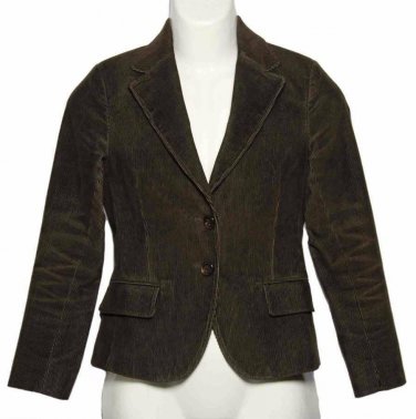 Vineyard Vines Brown Corduroy Jacket Women's Size XS