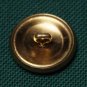 One Mens Vintage Blazer Button Gold Metal Scissors Pattern