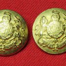 Two Mens Vintage Soujorner Blazer Buttons Gold Brass Shank Lion Unicorn Vintage 1970s Two Mens Vintage Soujorner Blazer Buttons Gold Brass Shank Lion Unicorn Vintage 1970s