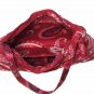 Small Vera Bradley Purse Red White Paisley