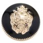 Two New Gascoigne Lion Head Blazer Buttons Jacket Sport Coat Gold Black Metal Shank