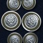 Avignon Blazer Buttons Set Lions Head Metal Shank Men's