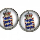 Gascoigne Denmark Coat of Arms Heraldic Cufflinks Men's