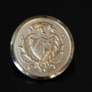 Mens Vintage Waterbury Blazer Button Gold Shield Shank