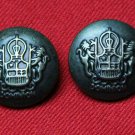 Two Derbyshire Dominion Blazer Jacket Buttons Antique Bronze Men's