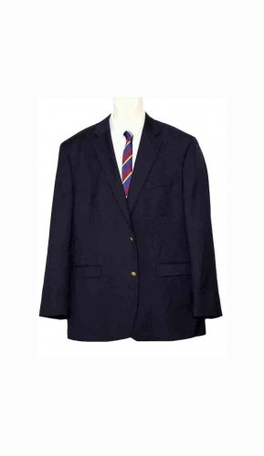 Ralph Lauren Navy Blue Blazer Wool Men's Size 48R