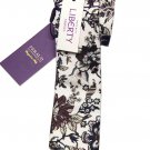 Feraud Liberty of London Fabric Tie Cotton Floral Narrow Men's