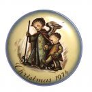 Berta Hummel Porcelain Plate The Guardian Angel Christmas 1974