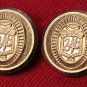 Two Mens Vintage Brooks Brothers by Waterbury Blazer Buttons Gold Brass
