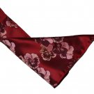 Gascoigne Pocket Square Red Floral Men's