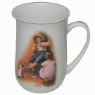 Norman Rockwell H.M.I. The Music Maker Mug Cup 1981 Norman Rockwell H.M.I. The Music Maker Mug Cup 1981