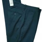 J Crew Sutton Chinos Pants Green Flat Front Men's Slim Fit Size 32 X 34