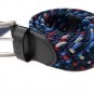 IZOD Woven Braided Belt Multicolor Stretch Men's Size 38-40