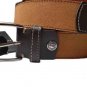 Lindenmann Germany Leather Belt Brown Tan Men's Size 44 or 115 cm