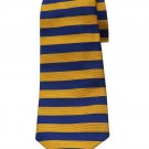 Brooks Brothers Tie Necktie Silk Blue Gold Men's Short