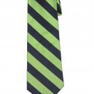 Jos A Bank Executive Collection Repp Stripe Tie Navy Blue Green Silk Men's