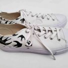 Alexander McQueen Sneakers Shoes Swallow Swarm Vulc Men's Size USA 9M