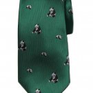 Hi-Tie for Gascoigne Silk Tie Green Panda Bears Men's