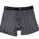 1 Christian Lacroix Men's Boxer Brief Underwear Gray Black Size Small