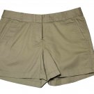 J. Crew Factory Women’s Chino Broken-In Shorts Tan Style 21760 Size 8