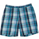 Brooks Brothers Golf Casual Shorts Plaid Flat Front Men's Size 36