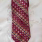 Paul Frederick Silk Tie Multicolor Geometric Men's