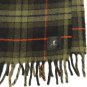 Wool Plaid Scarf Green Orange Blue Brown Plaid Men's