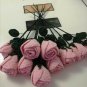 Woven rose without potted