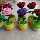 Tulip woven pot