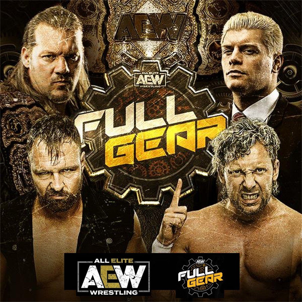 Full Gear - All Elite Wrestling DVD - AEW -  Adam Page - Pac - Shawn Spears - Joey Janela